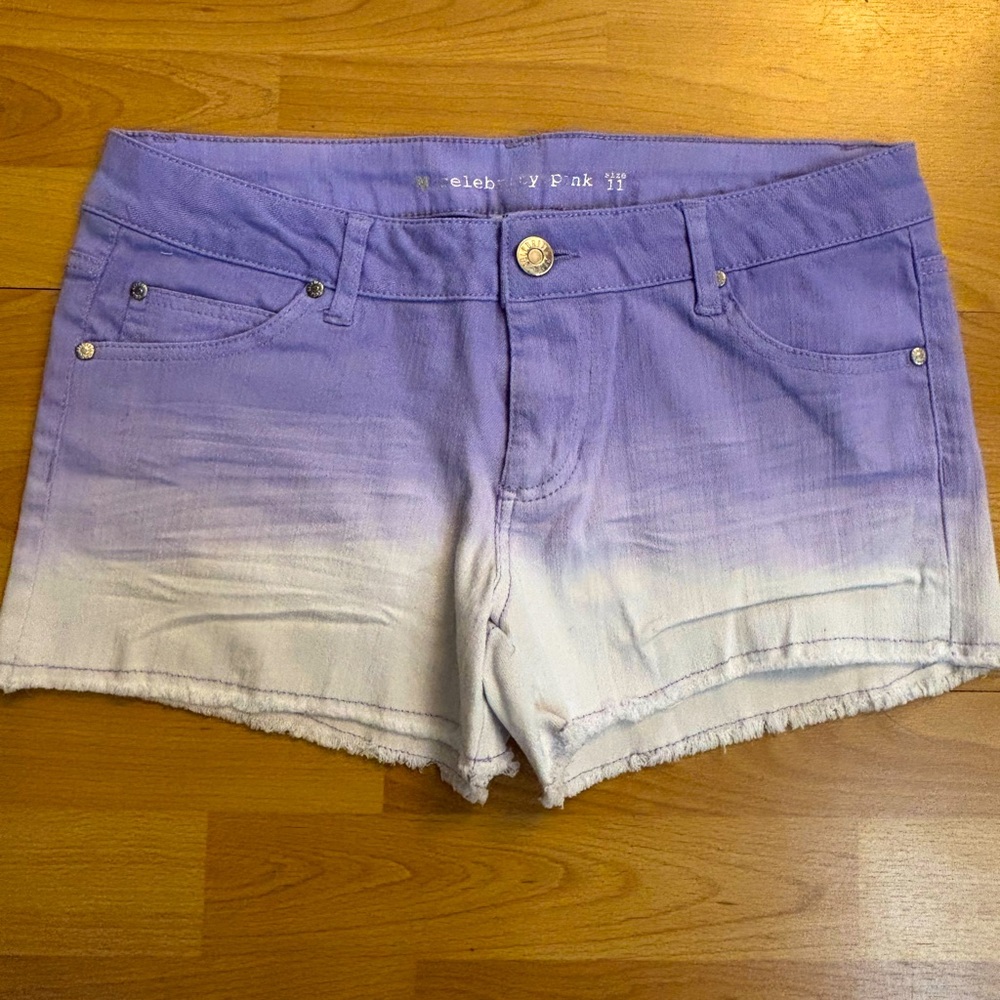 Ombré cut off shorts NWOT sz 11